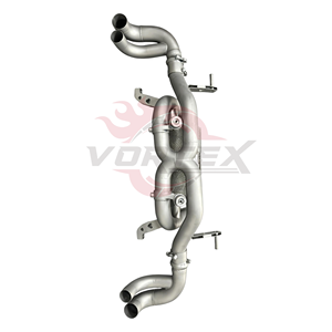 ท่อไอเสียสแตนเลสท่อ X ประสิทธิภาพของกระแสน้ำวนสำหรับ R8รถออดี้ V10 5.2L ระบบแคทแบ็ควาลเวดโทรนิก2023 - Product Image 1