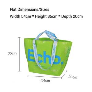 Großpackung PP-Gewebte Einkaufstasche, Glänzende Strahlende Laminierte Oberfläche, Stilvolle Kunsttasche für Kreative <span class=keywords><strong>PR</strong></span>-Marketing-<span class=keywords><strong>Agenturen</strong></span> - Product Image 3