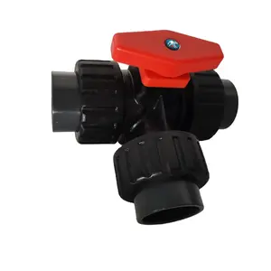 Glue Ball Valve Handle General 3 Way Valve Manual Tempering Valve Hard Sealing Ceramic Core L Type Manual Three-way Plastic