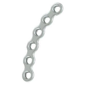 Plaque orbitale maxillo-faciale en titane de bonne qualité 2,0 mm avec pont, ensemble d'implants orthopédiques en acier inoxydable de classe I pour les soins de santé - Product Image 6