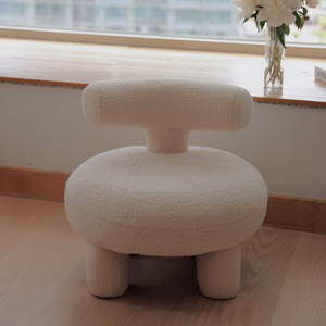 Silla Pequeña de Ocio Tapizada en Terciopelo Nórdico, Moderna, para Niños, para Comedor, Sala de Estar, Dormitorio, Modelo Engel <span class=keywords><strong>Olga</strong></span> - Product Image 4