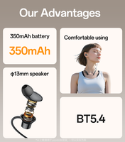 Yesido BT5.4 ENC intra-auriculaire Degin Sport écouteur 350mAh batterie collier casque sans fil YSP30
