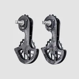 Road Bike Carbon Fiber Ceramic Rear Derailleur 13-17t Pulley Guide Wheel Shimano R7000/R8000/R8070/R9150/R9170 Bike Derailleur