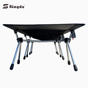 Cama plegable de aluminio y metal plegable, fácil de llevar, cama Camilla negra - Product Image 2