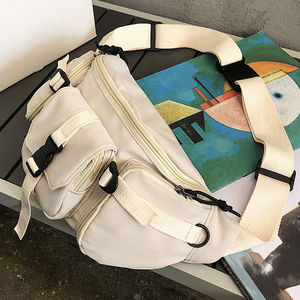 Riñonera deportiva versión coreana a la moda, bolso de pecho para hombre, bandolera para mujer con LOGOTIPO personalizado para moda callejera - Product Image 3