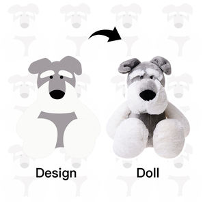 Nuovo arrivo carino Panda Panda Panda bambola pezza personalizzata peluche giocattolo peluche morbido cervo volpe - Product Image 6