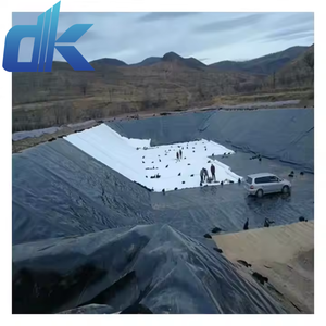 Géotextile tissé de conception industrielle de haute performance feuille HDPE de résistance à la déchirure personnalisée pour la géomembrane agricole - Product Image 1