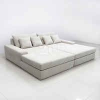 Meuble américain compressible Tissu velours côtelé Extra Large Compressed Sofa Bed in Box