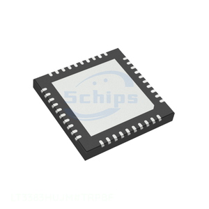 LT3383HUJM # Composants électroniques d'origine TRPBF Power Management (PMIC) IC REG QD BUCK/LNR 2.25MHZ 40QFN 40 WFQFN avec puce exposée - Product Image 1
