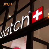 Lettres en relief 3D LED personnalisées à éclairage frontal pour enseignes publicitaires murales - Entreprises, hôpitaux, parcs