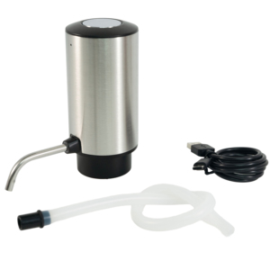 Aérateur de vin automatique rechargeable par USB, pompe à eau classique, distributeur de vin en verre transparent, portable, qualité alimentaire - Product Image 4