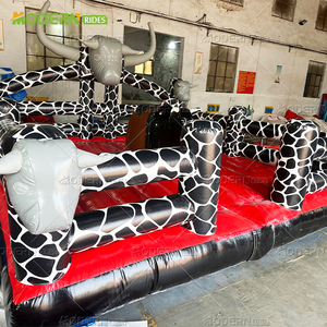Équipement de divertissement extérieur, taureau mécanique gonflable pour événements de carnaval - Product Image 2