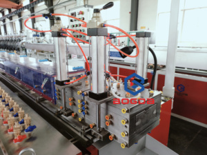 PVC Door architrave profile production machine / WPC Door architrave profile extrusion machine - Product Image 6