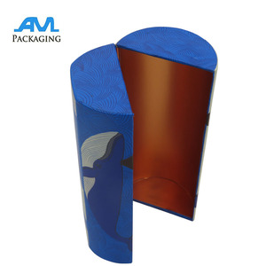 Tùy chỉnh hình bán nguyệt macaroon đóng gói cao cấp sô cô la quà tặng bao bì vòng xi lanh các tông Cookie Biscuit hộp - Product Image 4