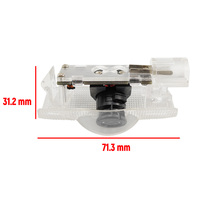 Lumière Led de bienvenue pour porte de voiture, lampe d'ombre de projecteur de Logo Laser de courtoisie pour Lexus LS ES est LX RX GS GX accessoires de voiture