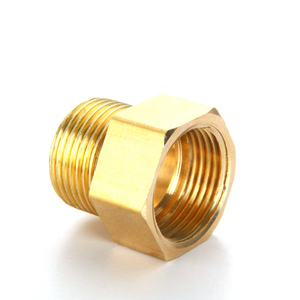Brass <span class=keywords><strong>coupler</strong></span> adapter <span class=keywords><strong>Threaded</strong></span> phù hợp 1/8 "1/4" cho ống Docking 3/8 "1/2" Nam để nữ chủ đề Brass ống kết nối - Product Image 6