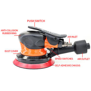 מכונת ליטוש תעשיית מכונת נייר זכוכית פנאומטי 5 אינץ' - Product Image 3