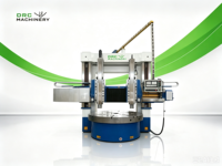 Machine à tourner verticale robuste DRC Machinery CK5225Q, manuelle, pour le traitement des métaux, construction, roulement 380/220V, garantie d'un an