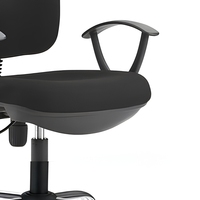 Chaise de bureau ergonomique moderne pivotante, chaise de travail pour ordinateur, hauteur réglable, soutien lombaire pour le bureau à domicile