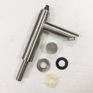 Tiết Kiệm Nước Tự Đóng Hiện Đại Lỗ Duy Nhất Gốm Van Lõi Phòng Tắm Thời Gian Chậm Trễ Treo Tường Xử Lý Duy Nhất Lưu Vực Bồn Rửa Vòi Nước - Product Image 3