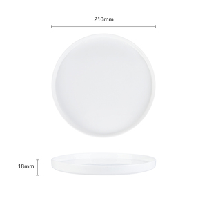 Verre <span class=keywords><strong>opale</strong></span> trempé Céramique Porcelaine Four Plat Assiette Mignon Rond Noir Salade Plateau <span class=keywords><strong>Pizza</strong></span> Lave-Vaisselle Micro-ondes Cadeau De Noël - Product Image 3