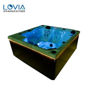 Nuovo Design 4-6 persona giardino idromassaggio Spa CE approvato piccola vasca idromassaggio per la casa all'aperto vasche <span class=keywords><strong>jacuzzi</strong></span> Spa per la <span class=keywords><strong>vendita</strong></span> - Product Image 4