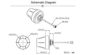 JCG058 Chine Fabricant extérieur 850/900/1800/1900 mhz Gsm Lte Antenne avec vis - Product Image 4