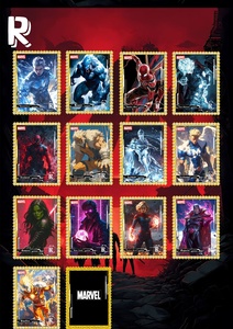 Cartes à collectionner en métal <span class=keywords><strong>Marvel</strong></span> : Thor, Iron Man, Spider-Man – Personnages <span class=keywords><strong>de</strong></span> super-héros et d'anime – Jeu <span class=keywords><strong>de</strong></span> <span class=keywords><strong>société</strong></span> – Vente en gros - Product Image 5