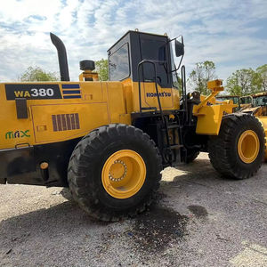 90% nuevo cargador de ruedas Komatsu Wa380 original 5TON carga nominal 380 600 modelo cargador de cabeza frontal resistente Wa380 para la venta - Product Image 1