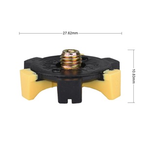 รองเท้ากอล์ฟ Tpr สีดำเหลืองพร้อมโลโก้ C สำหรับอุปกรณ์เสริมรองเท้ากอล์ฟ สำหรับทุกเพศ - Product Image 3