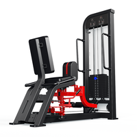 Appareil de fitness pour la gym : Machine d'abduction et d'adduction à charge par broches pour les hanches avec poignée
