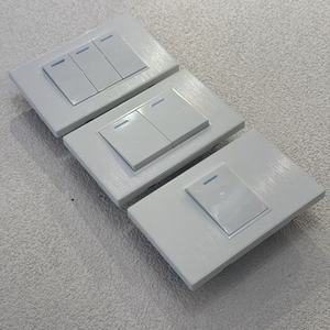 120*76 điện PC bàn chải trắng tường Rocker chuyển đổi chúng tôi tiêu chuẩn 250v16a 1/2/3/4 gang 13A phổ ổ cắm Việt Nam, Đài Loan Thái Lan - Product Image 4