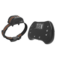 Chijie IPX6 - Control Remoto Inalámbrico para Perros con Pantalla LCD Inteligente, Resistente al Agua, Batería Recargable, Larga Duración de la Batería, Aprobado por CE y FCC