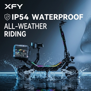 Scooter Eléctrico <span class=keywords><strong>Todoterreno</strong></span> XFY de 12 Pulgadas, 1500W, Capacidad de Carga de 180 kg, Resistente al Agua IP54, 75 km/h, Plegable, para el Mercado de EE. UU./Reino Unido - Product Image 4