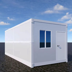 Maison mobile pliable préfabriquée de 20 pieds, bureau modulaire en conteneur, dortoir, boutique, camp, transport et assemblage faciles - Product Image 6