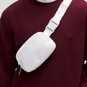 กระเป๋าคาดเอวแบบกันน้ำสำหรับผู้หญิง ผลิตจากไนลอน เหมาะสำหรับวิ่งออกกำลังกาย กระเป๋าคาดอก กระเป๋าคาดเอว ดีไซน์น่ารัก สไตล์สปอร์ต สำหรับออกกำลังกายที่ยิม  นำเข้าจากคลังสินค้าในต่างประเทศของสหรัฐอเมริกา ขายส่ง - Product Image 1