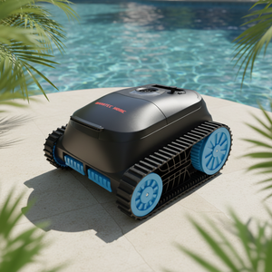 Nettoyeur de <span class=keywords><strong>piscine</strong></span> robotisé sans fil Addotron avec contrôle par application WiFi - Robot <span class=keywords><strong>aspirateur</strong></span> sans fil automatique pour le fond de <span class=keywords><strong>piscine</strong></span> - Product Image 1