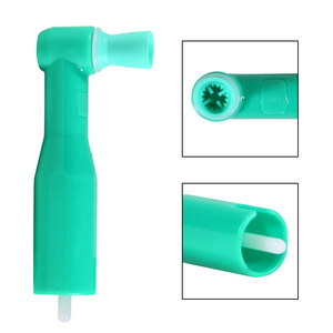 Prophy descartável dental, ângulo de 90 graus, transparente, macio/firme, para polimento de dentistas, livre de látex, de alta qualidade - Product Image 2