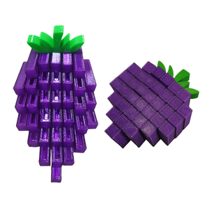 Jouet anti-stress en forme de cube de raisins imprimé en 3D, très populaire sur TikTok, jouets éducatifs pour enfants atteints de TDAH et d'autisme - Product Image 1