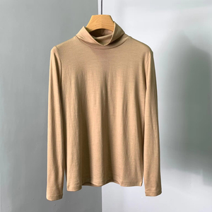 <strong>High</strong> <strong>quality</strong> wool cashmere women's turtleneck knitted <strong>base</strong> <strong>layer</strong> with famous brand women's clothing - Product Image 1