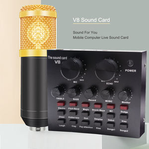 Microphone à condensateur Bm 800 <span class=keywords><strong>Studio</strong></span> V8 II Set de cartes son pour la diffusion en direct sur le Web et l'<span class=keywords><strong>enregistrement</strong></span> - Product Image 2