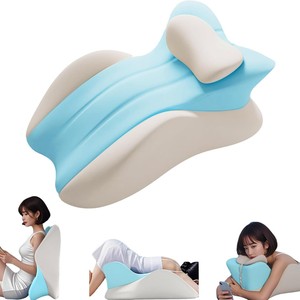 U Shape Memory Foam Pillow Ergonomic Lumbar Neck Support For Reading Bed Rest Sleeping With Phone - Product Image 2