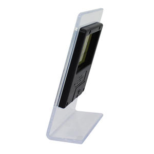 Horloge de bureau électronique transparente moderne pour la maison, avec affichage de la température et fonction de répétition - Product Image 6