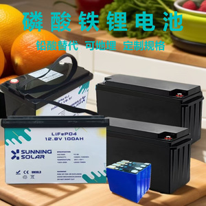 Batterie LiFePO4 12V 100Ah, stockage d'énergie solaire, batterie lithium-ion prismatique - Product Image 3