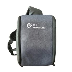 PENGGONG กระเป๋าเป้สะพายหลังอุปกรณ์ดิจิตอลสีเทาไนลอนกันกระแทกกระเป๋าสะพายไหล่ข้างเดียวสำหรับจัดเก็บโทรศัพท์แท็บเล็ต - Product Image 4