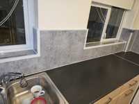 Panneau mural moderne écologique personnalisable et imperméable - Panneau PVC effet marbre brillant pour usage domestique et commercial