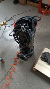 15HP công nghiệp không làm tắc nghẽn chìm nước thải bơm tự mồi gang impell OEM sump bơm cho dewatering nước thải bùn - Product Image 2