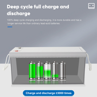 Batterie solaire au gel Dongle High Technology Deep Cycle Lead Acid DB200-12 12V 200Ah