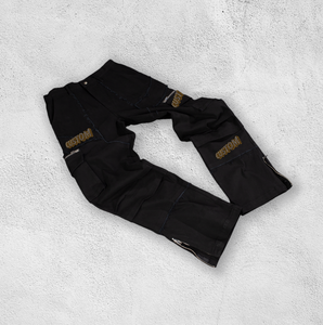 Logotipo personalizado del fabricante, etiqueta privada a juego, recto, ecológico, transpirable, de lona pesada, Jogger de gran tamaño - Product Image 5