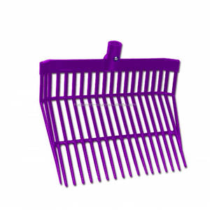 Fourche à fumier pour chevaux Fourche à cheval avec manche en <span class=keywords><strong>D</strong></span> Fourche à foin équestre avec <span class=keywords><strong>2</strong></span> poteaux <span class=keywords><strong>de</strong></span> section - Product Image 4